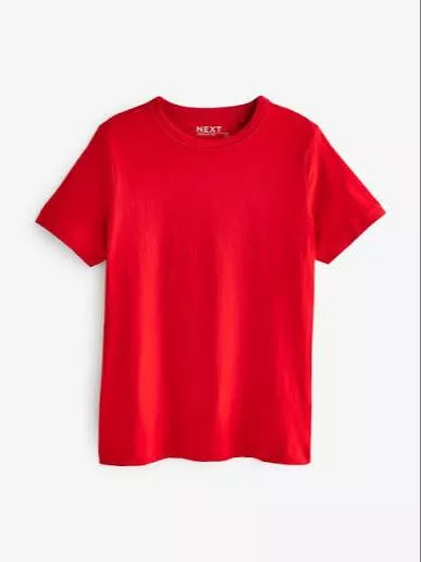 Janjua Garment Classic Red T-Shirt in Behrampur - Soft Cotton Fabric -  - Buy Online at GAGANDEEP SINGH