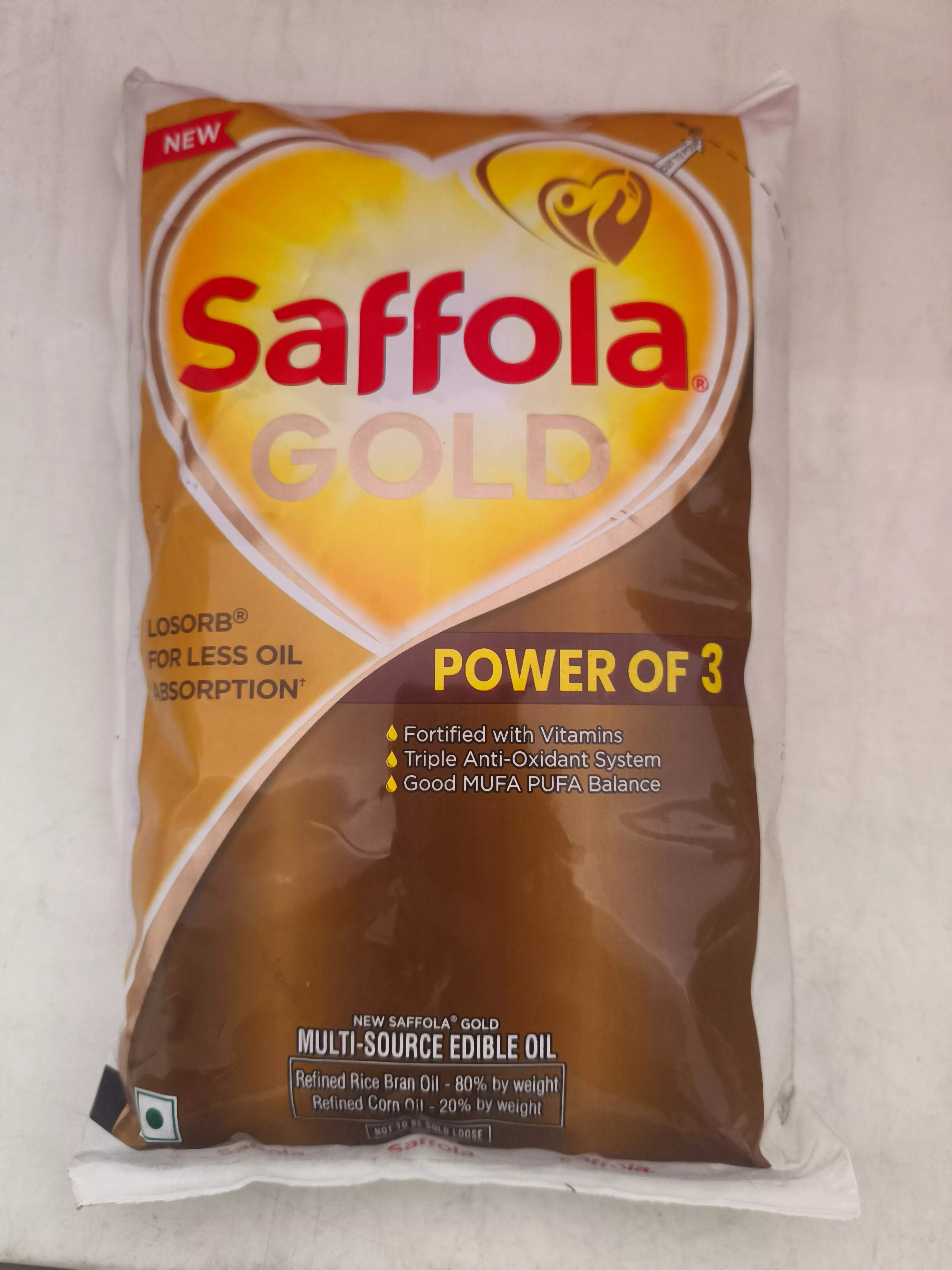 Saffola Gold Edible Oil in Fatehpur - Balanced Nutrition for Healthy Living -  - Buy Online at VED GENERAL STORE