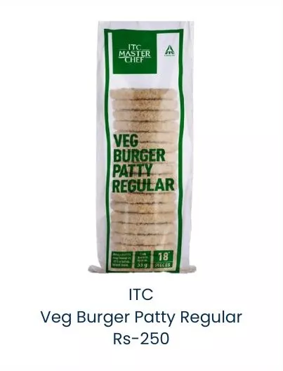 ITC Master Chef Veg Burger Patty in Alibag Regular -  - Buy Online at SHREE SEVA AGENCY