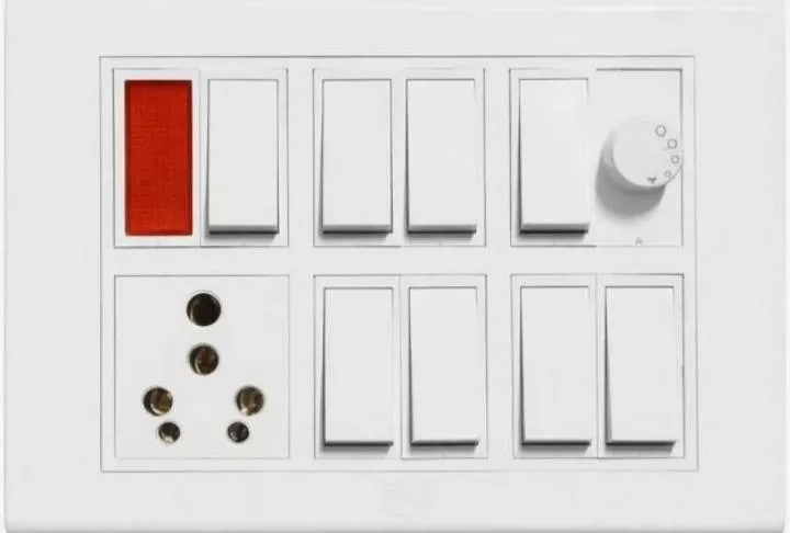 Modular Switch Board with Dimmer in Kampur - Modern and Convenient -  - Buy Online at SUNITIELECTRONICS FURNITURE