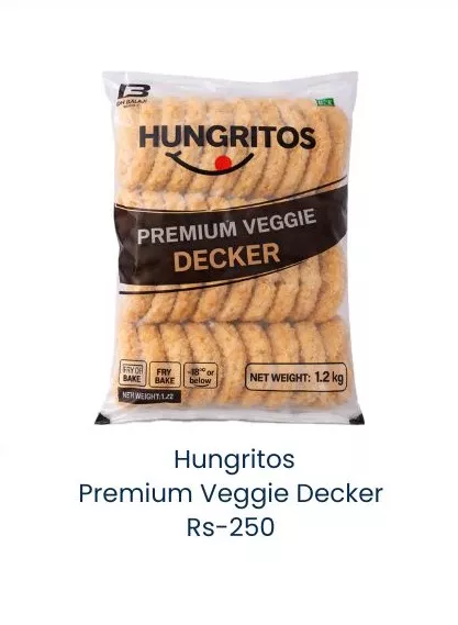 Hungritos Premium Veggie Decker in Alibag - Crispy and Delicious Snack Option -  - Buy Online at SHREE SEVA AGENCY