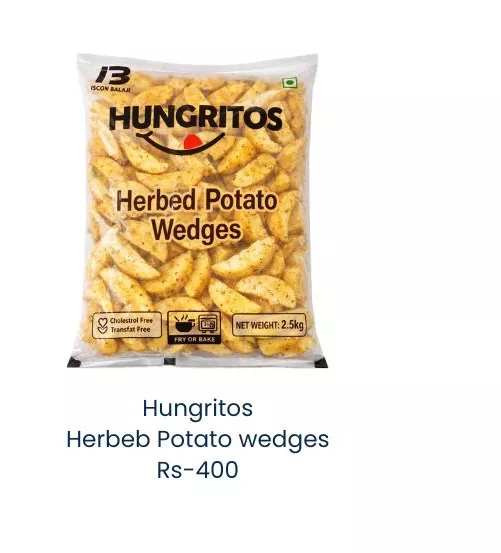 Hungritos Herbed Potato Wedges in Alibag - Crispy and Delicious -  - Buy Online at SHREE SEVA AGENCY