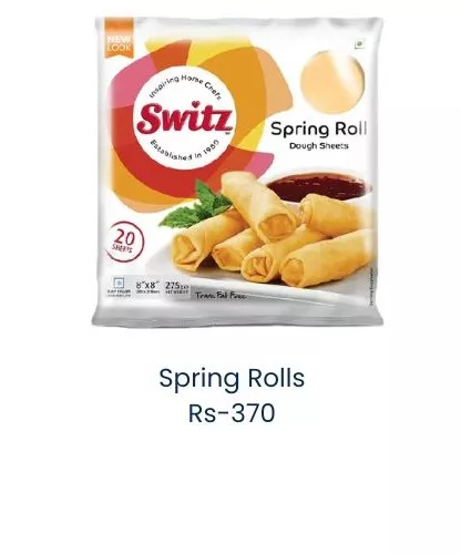 Switz Spring Roll Dough Sheets in Alibag Quick and Easy Snack Preparation -  - Buy Online at SHREE SEVA AGENCY