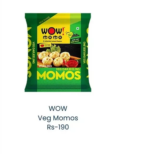 WOW Veg Momos in Alibag - Instant Vegetarian Delight -  - Buy Online at SHREE SEVA AGENCY