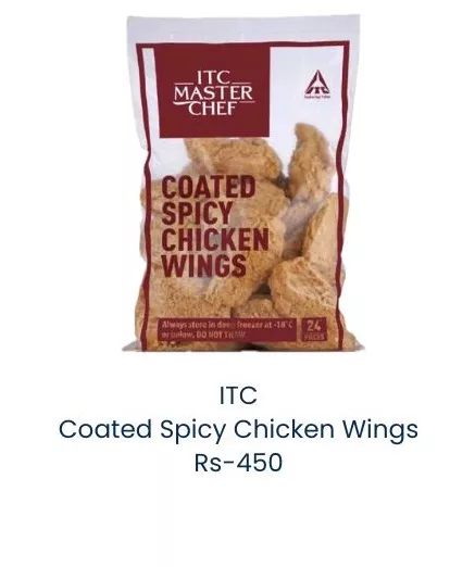 ITC Coated Spicy Chicken Wings in Alibag - Delicious Frozen Delight -  - Buy Online at SHREE SEVA AGENCY