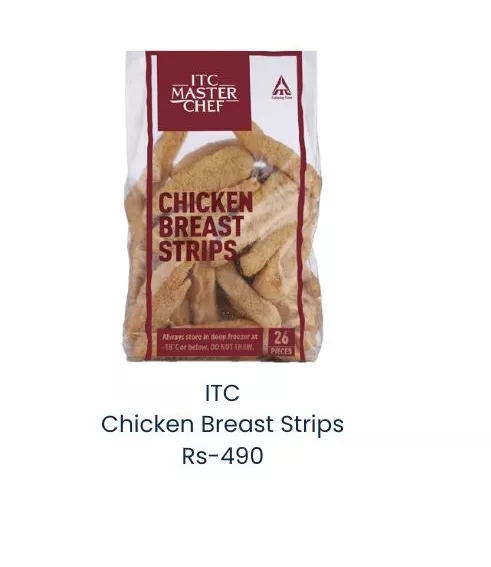 ITC Chicken Breast Strips in Alibag: Convenient Frozen Delight -  - Buy Online at SHREE SEVA AGENCY
