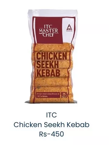 ITC Chicken Seekh Kebab in Alibag: Spicy and Succulent Delight -  - Buy Online at SHREE SEVA AGENCY