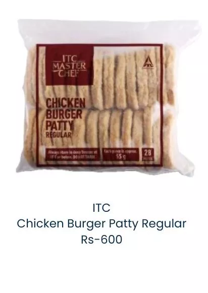 ITC Chicken Burger Patty in Alibag - Convenient and Tasty -  - Buy Online at SHREE SEVA AGENCY