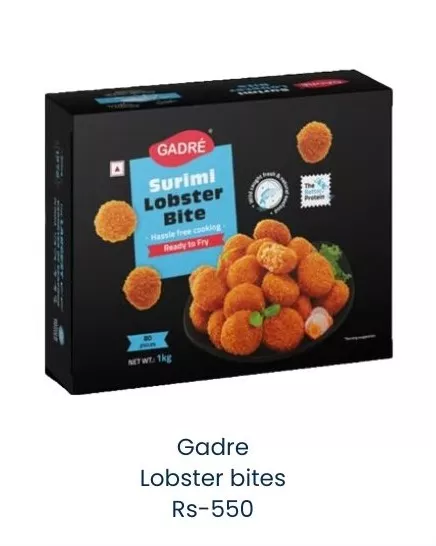 Gadre Surimi Lobster Bites in Alibag: Delicious Seafood Delight -  - Buy Online at SHREE SEVA AGENCY