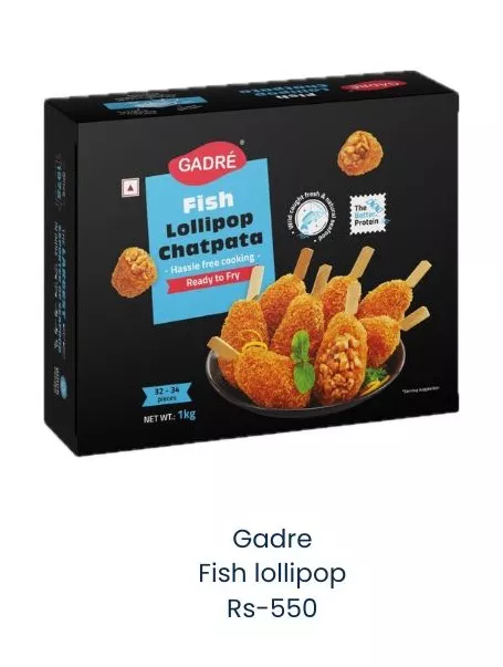 Gadre Fish Lollipop in Alibag: Spicy and Delicious Seafood Snack -  - Buy Online at SHREE SEVA AGENCY