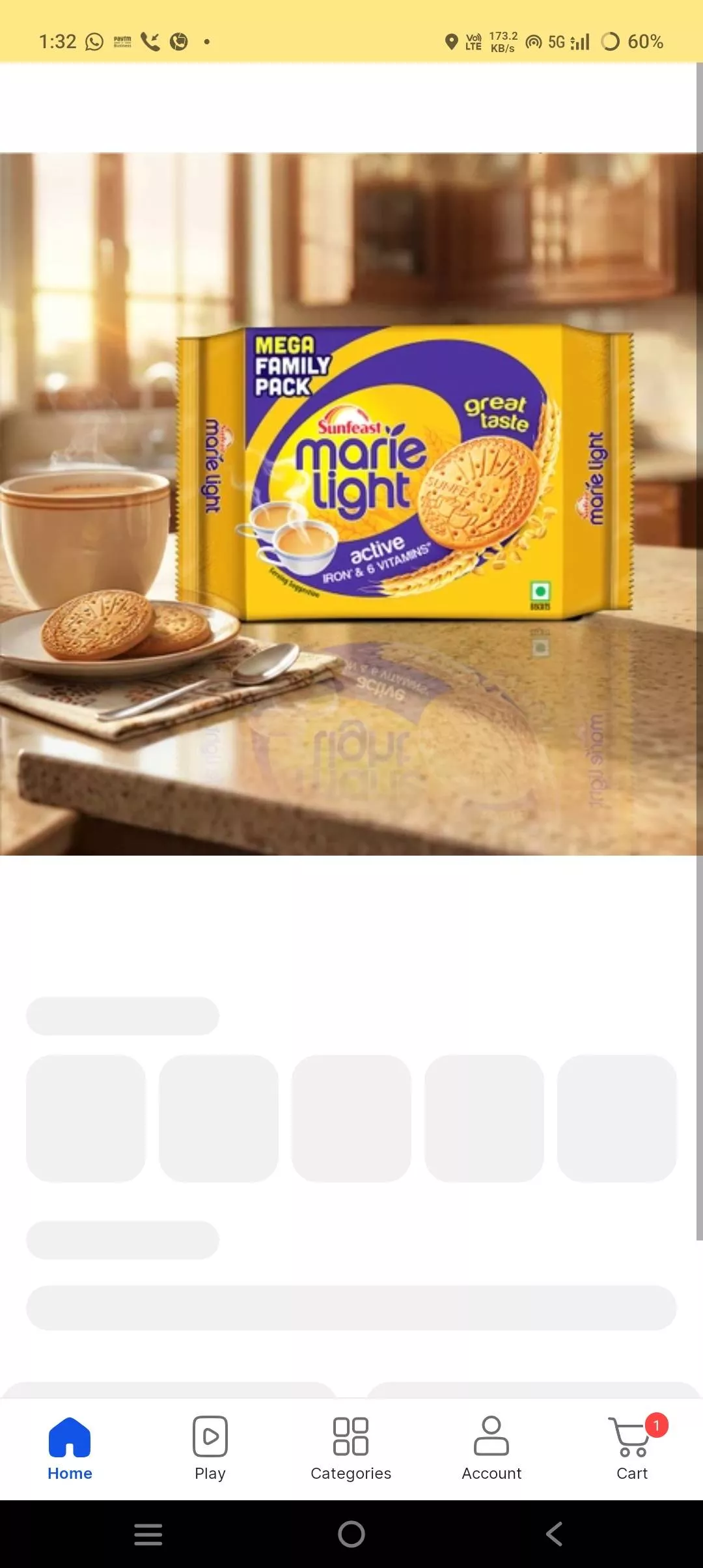 Sunfeast Marie Light Biscuits in Bokakhat - Light and Crunchy Snack -  - Buy Online at RUMI SAIKIA