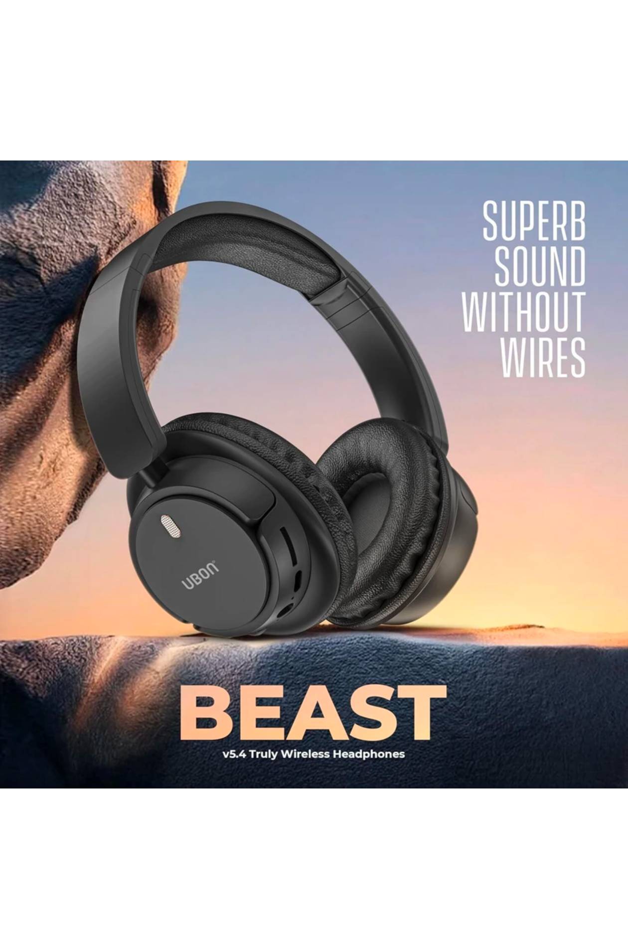 UBON HP-705 BEAST Headphones in Benipatti: Immersive Audio Experience - Image 3