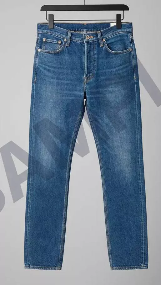 Denim Jeans in Classic Blue in [Location] - Stylish and Comfortable -  - Buy Online at GIRLS THE 499 STORE