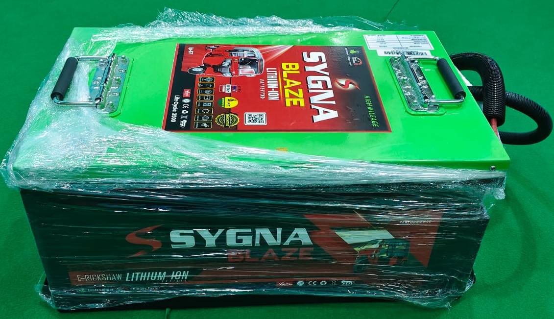 Sygna Blaze E-Rickshaw Lithium-Ion Battery in Bairgachi - Reliable Power Source -  - Buy Online at M ECO