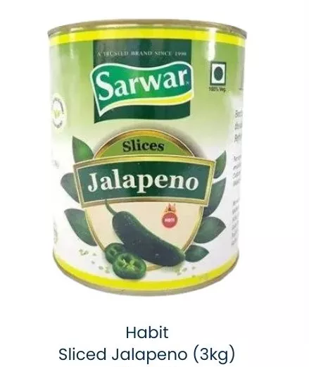 Sarwar Sliced Jalapeno -  - Buy Online at SHREE SEVA AGENCY