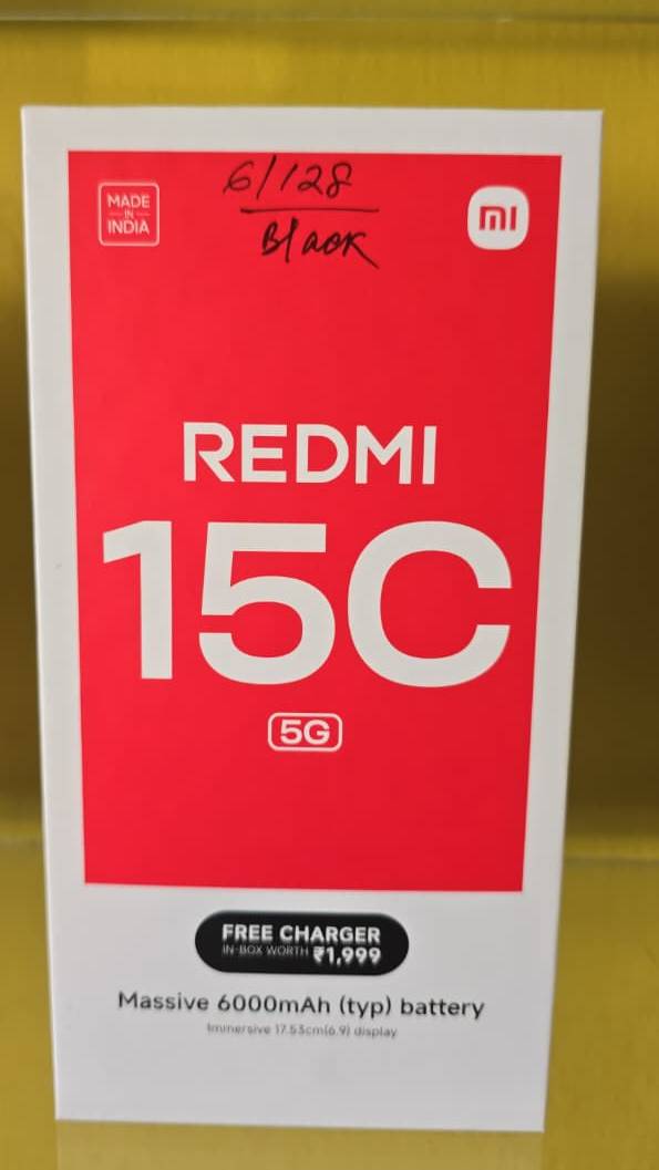  Redmi 15C Smartphone IMPHAL WEST ELECTRONICS SINGJAMEI SUPERMARKET NEARACHY CASATTE GALLERY