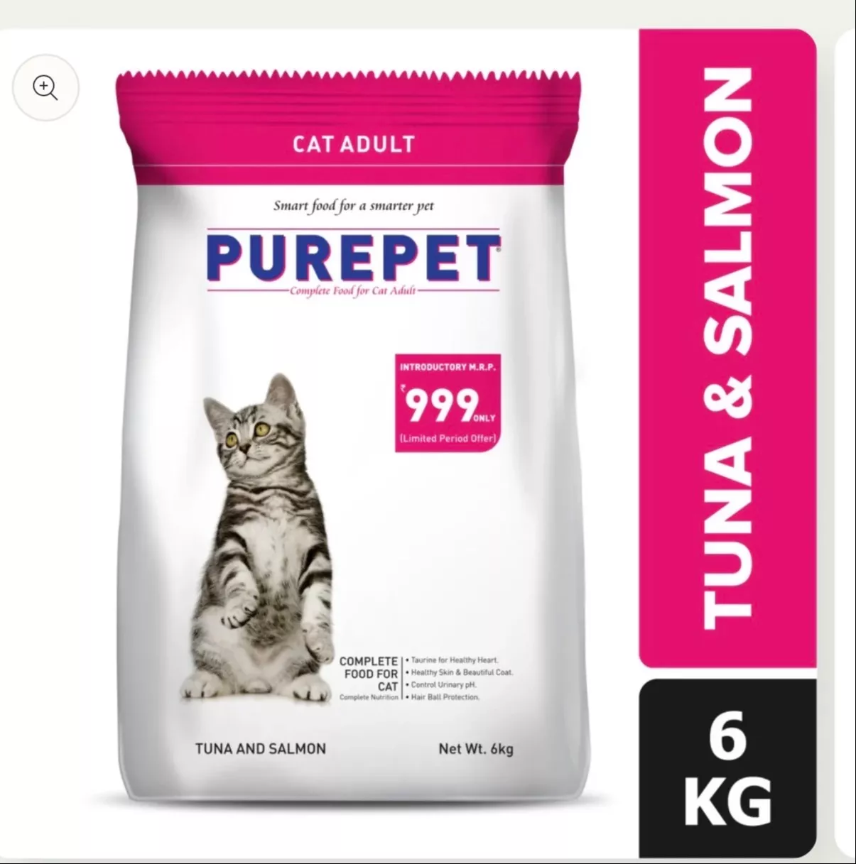 Purepet Cat Food in Kwakeithel Thokchom Leikai: Tuna & Salmon for Healthy Cats -  - Buy Online at ORCA SALES