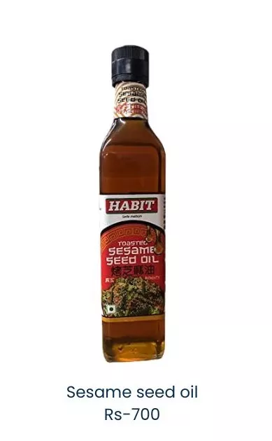 Toasted Sesame Seed Oil in Alibag Rich Aromatic Cooking Oil -  - Buy Online at SHREE SEVA AGENCY