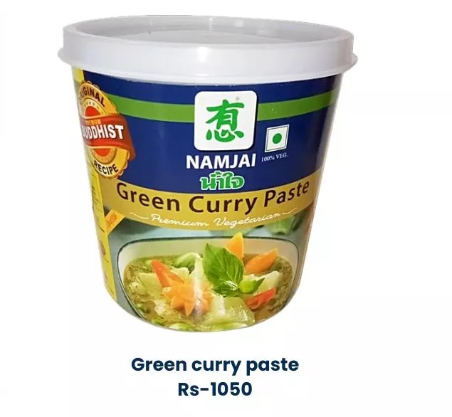 Namjai Green Curry Paste in Alibag - Authentic Vegetarian Flavor -  - Buy Online at SHREE SEVA AGENCY