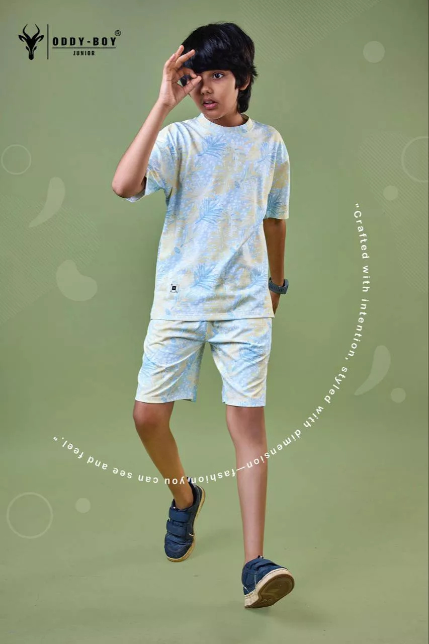  Oddy-Boy Junior Summer Co-ord Set in Shop No 81 82 Sector6 A Market Bhilai for Stylish Kids SHREE RAMA DRESSES SHOP NO 81 82 SECTOR6 A MARKET BHILAINEAR BY HAPPINESS AND MEMSAHED