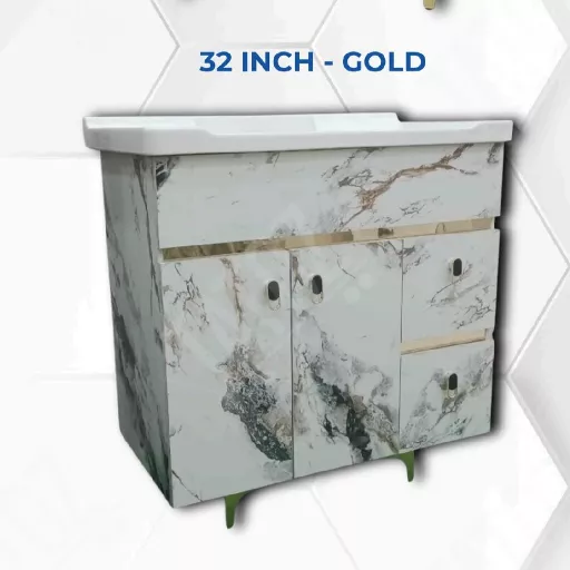 Desk besin and Vanity - Image 1