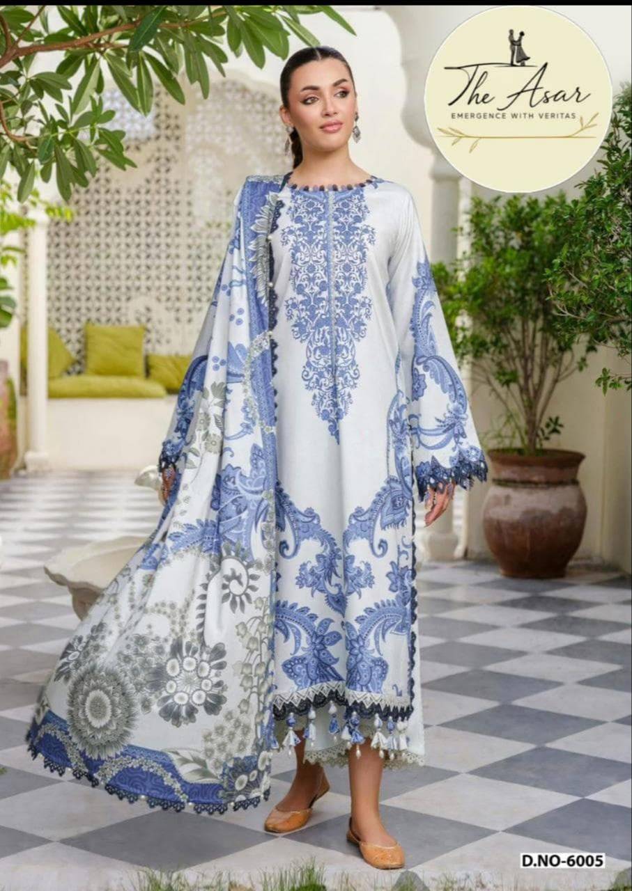  The ASAR Digitally Printed Unstitched Cotton Collection in Kanpur - Breathable Fabric THE ASAR 14 08 NAWABCOMPOUND CIVIL LINESKANPUR