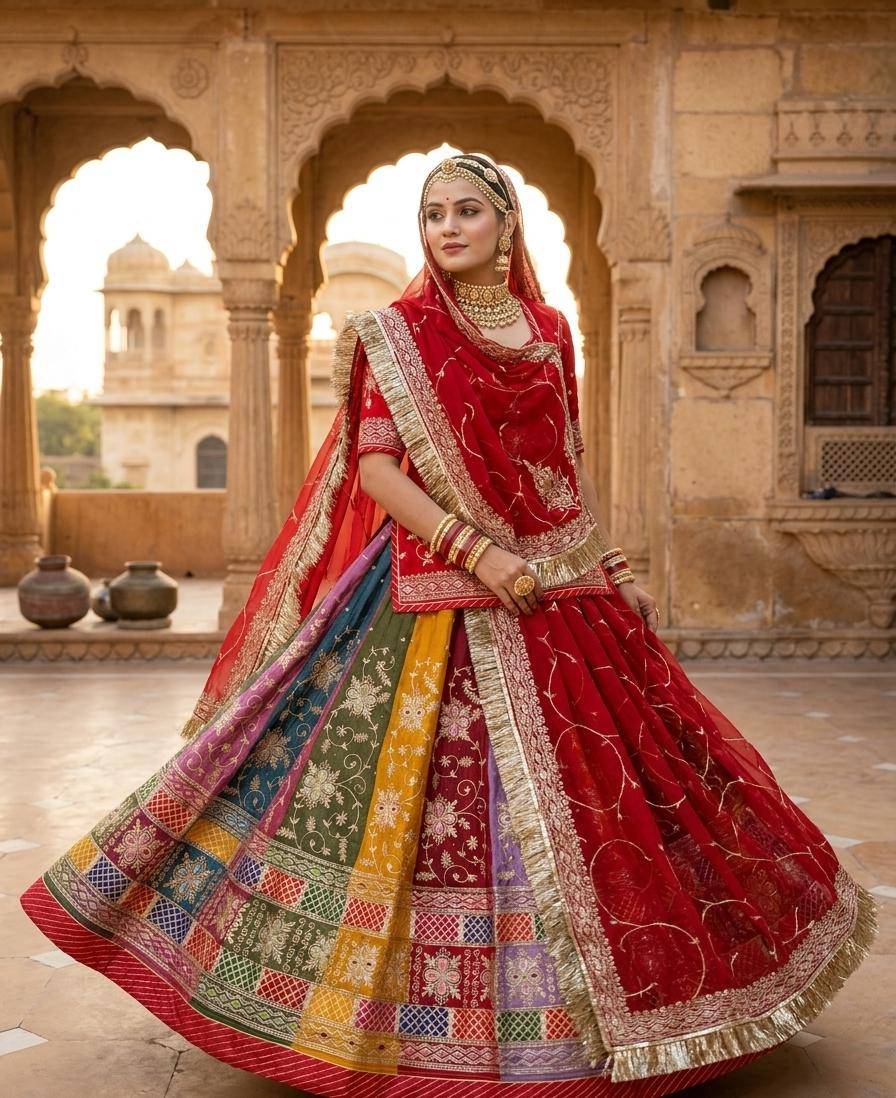 Rajputi Poshak in Dungla, Rajasthan - Timeless Elegance and Grace - Image 3