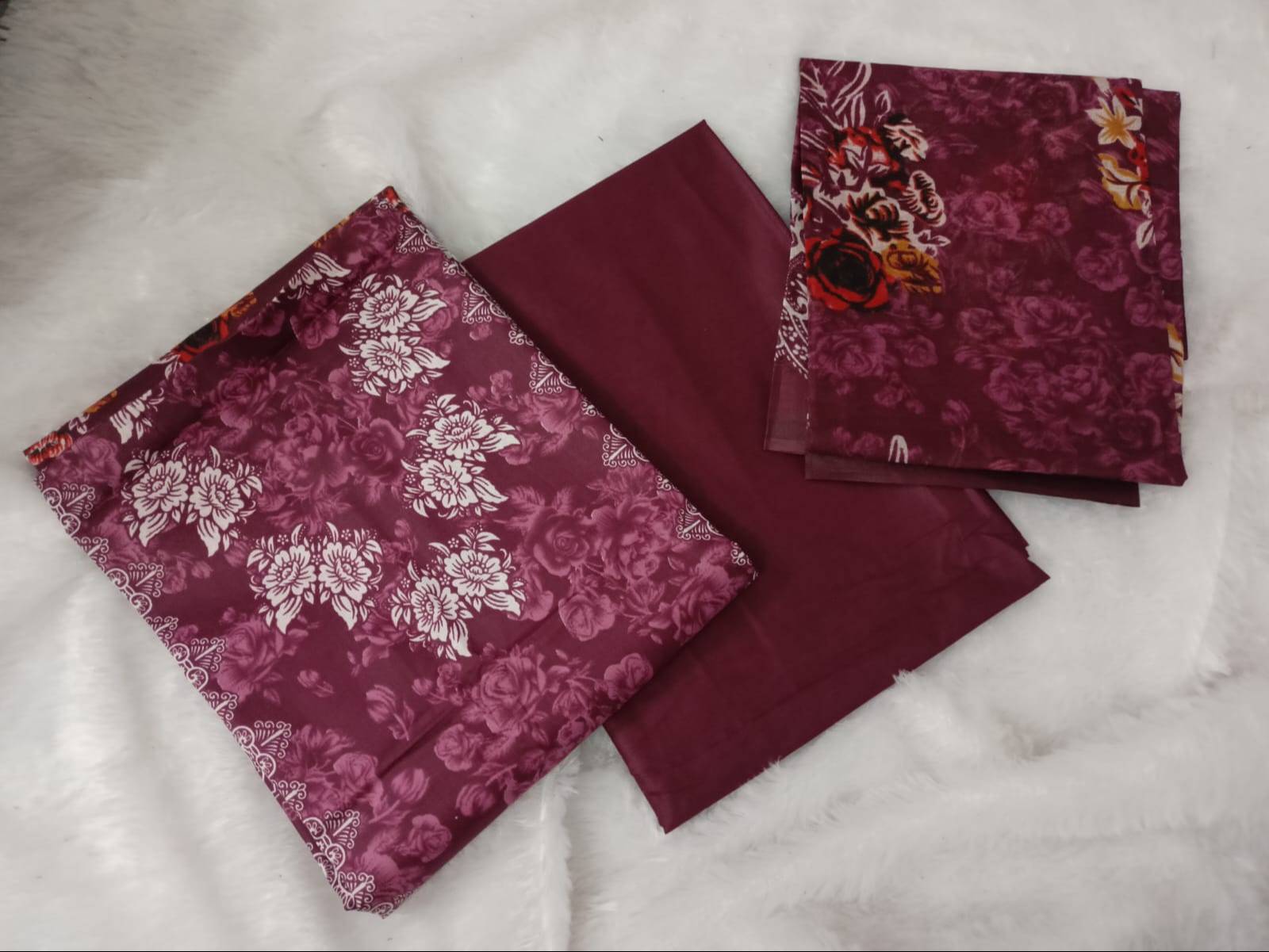 ASAR's Suit Fabric in Kanpur: Digitally Printed Unstitched 3 PCS Set - Image 1