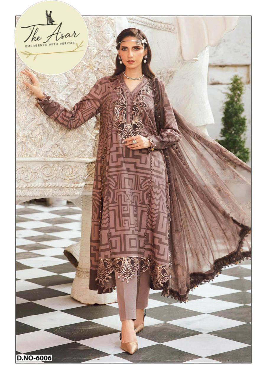 ASAR's Suit Fabric in Kanpur: Digitally Printed Unstitched 3 PCS Set -  - Buy Online at THE ASAR