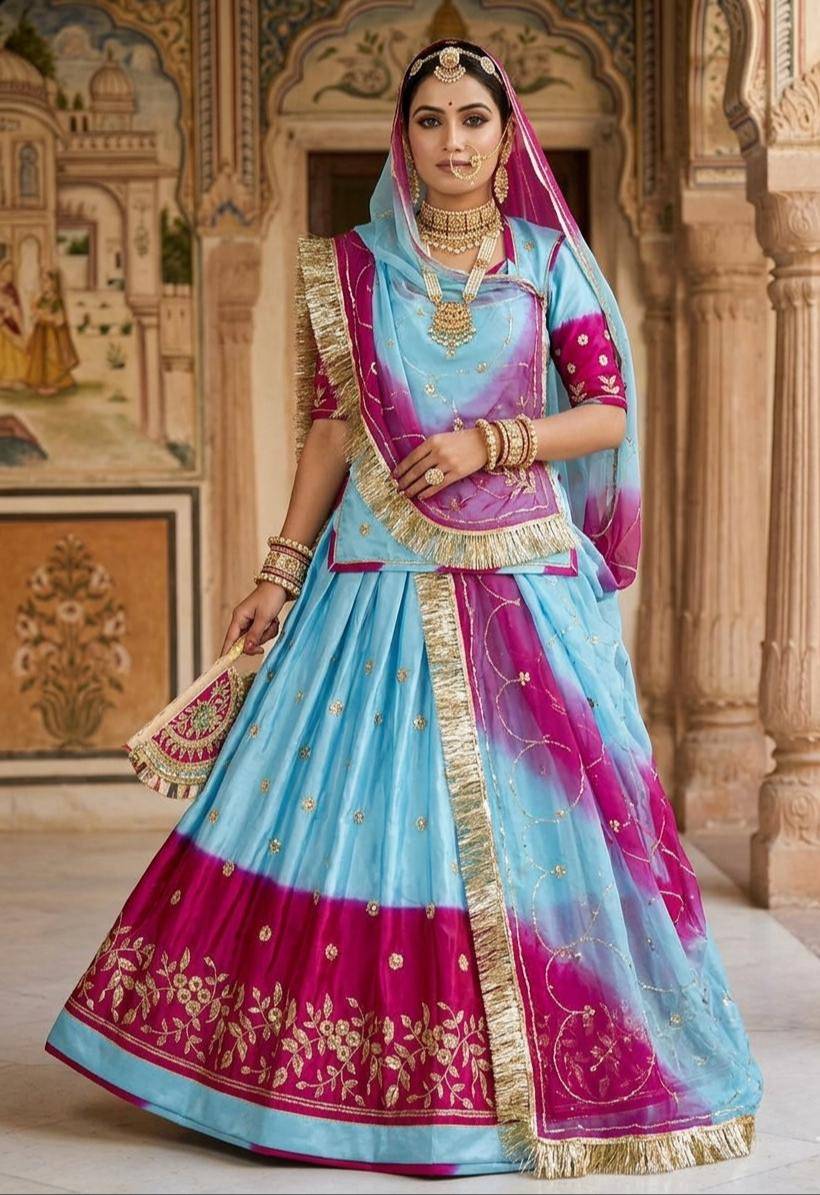 Dharma Collection Rajputi Poshak in Dungla Rajasthan - Elevate Your Traditional Look -  - Buy Online at DHARMA COLLECTION