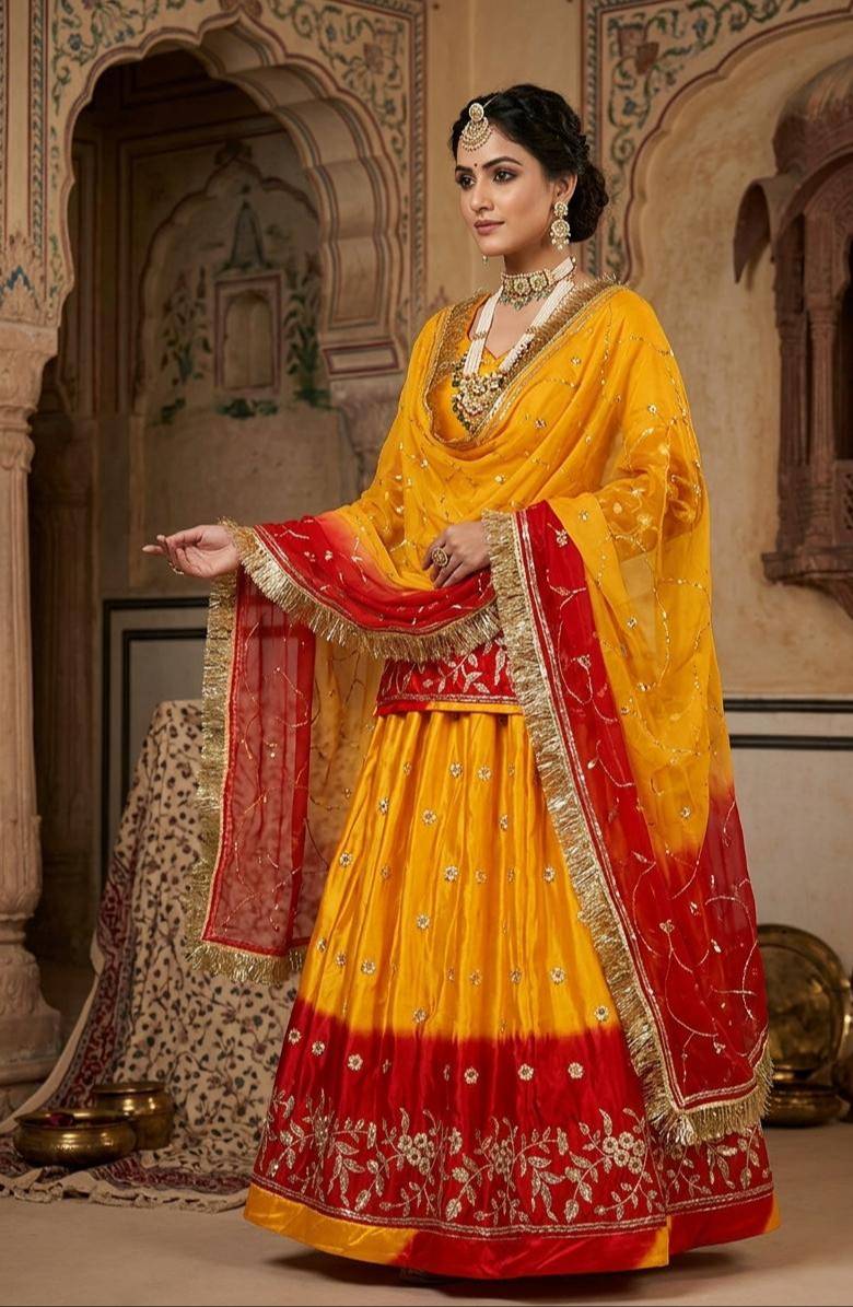 Dharma Collection Rajputi Poshak in Dungla Rajasthan - Elevate Your Traditional Look - Image 4