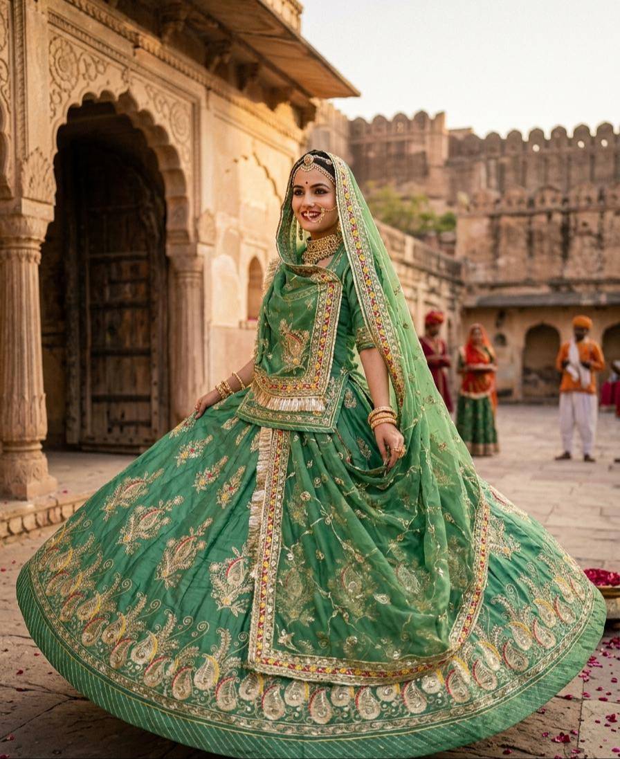 Rajputi Poshak in Dungla Rajasthan - Elevate Your Traditional Attire - Image 2