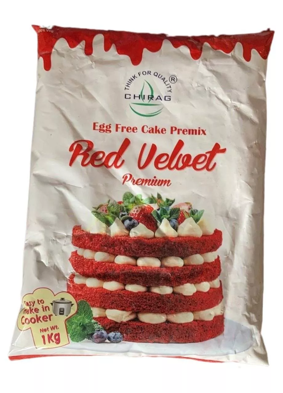 Chirag Redvelvet Premix in Somnath - Rich and Decadent Flavor -  - Buy Online at MAA LAXMI TRADERS