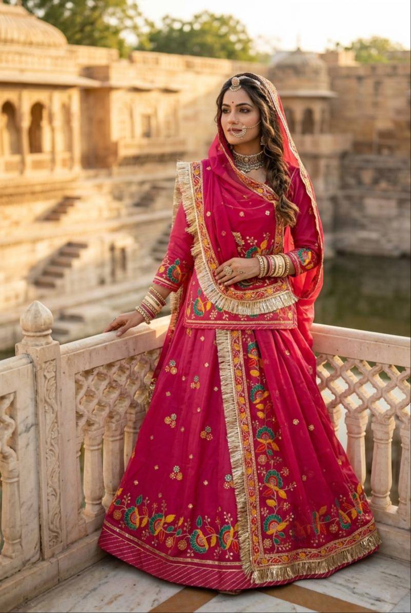 Dharma Collection Rajputi Poshak in Dungla, Rajasthan - Elevate Your Traditional Attire - Image 4