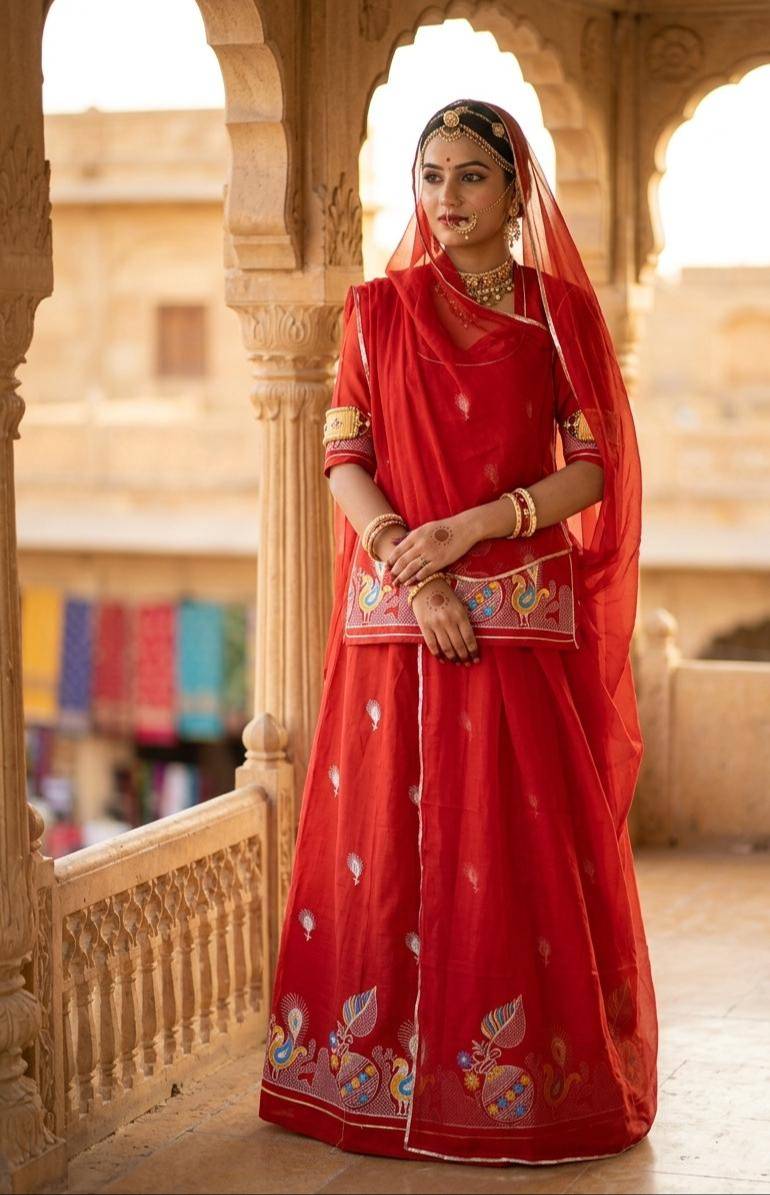 Rajputi Poshak in Dungla Rajasthan - Elevate Your Ethnic Style - Image 2