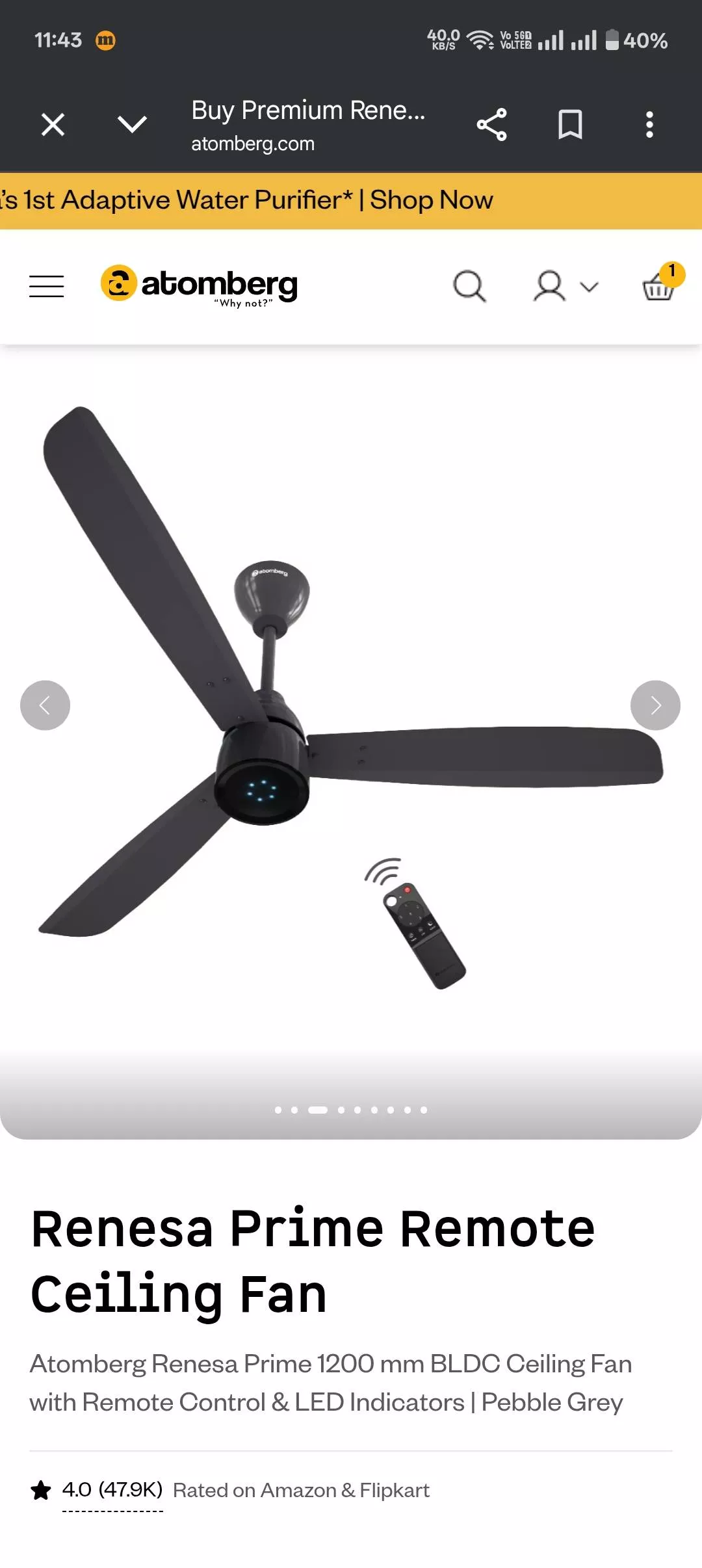 Fan in Dhemaji: Powerful Cooling -  - Buy Online at SHREE SHYAM ENTERPRISE