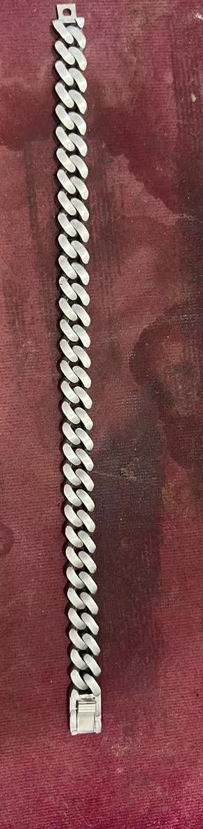 925 Silver Men Cuban Bracelet in Rajkot - Premium Sterling Silver -  - Buy Online at R K JEWELLERS