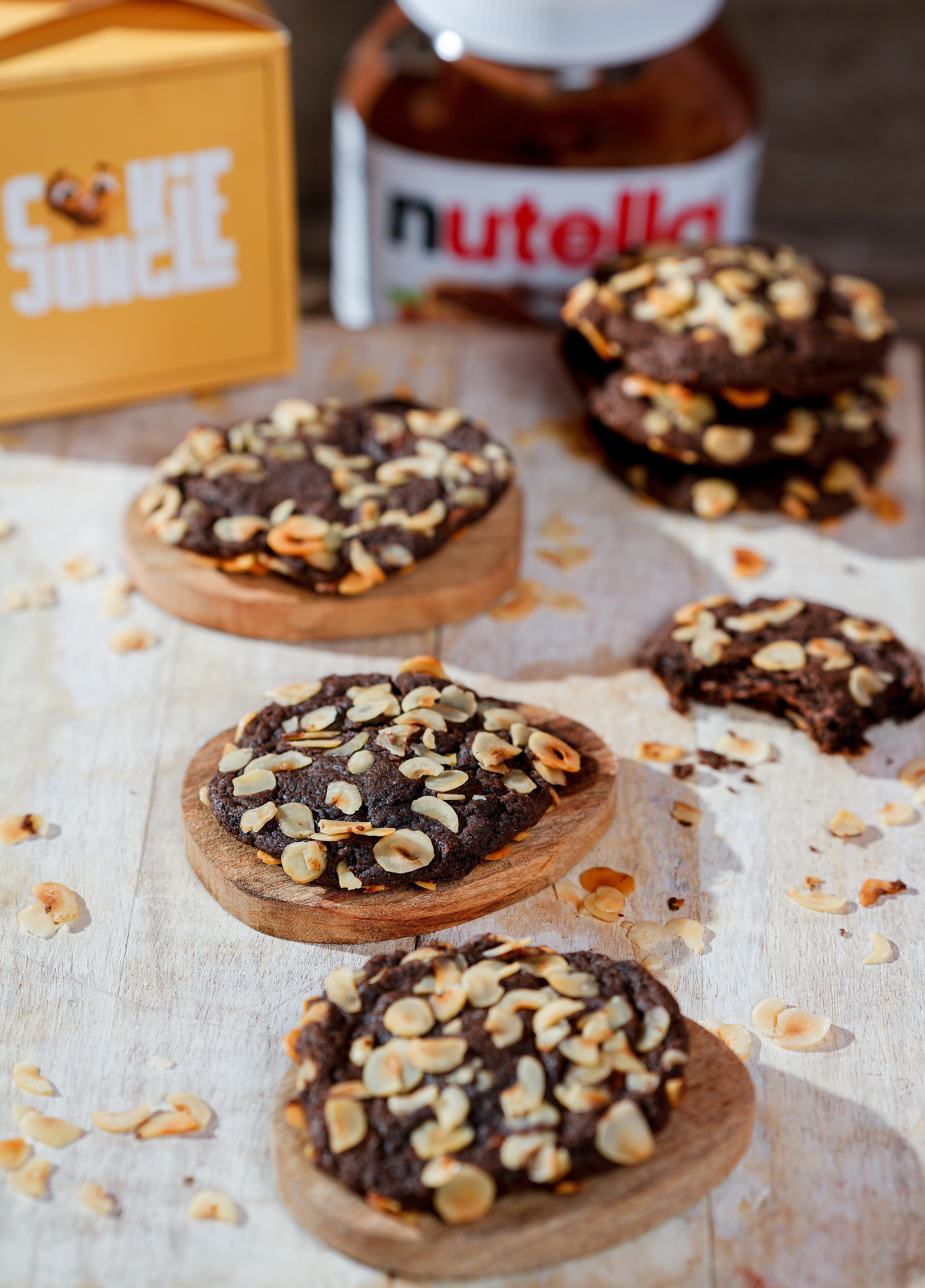 Cookies: Hazelnut Nutella Cookies in Jaipur - Delicious Combination -  - Buy Online at COOKIE JUNGLE
