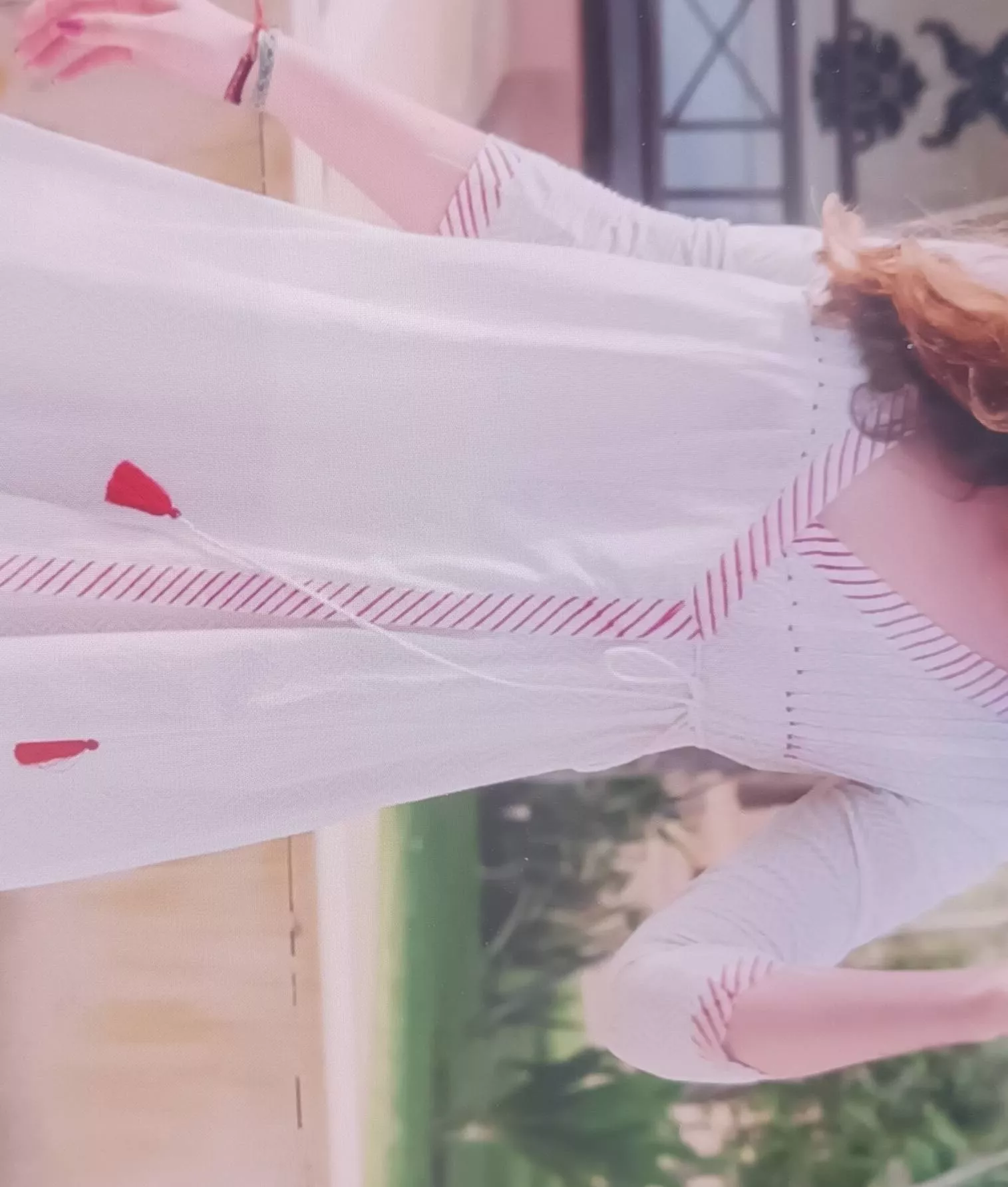 Elegant White Anarkali Kurta -  - Buy Online at MOHAMMAD SHAHNAWAJ ANSARI