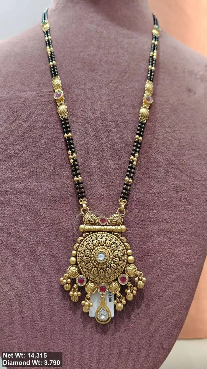 Jewelry/Traditional Gold Mangalsutra in PVR, Exquisite Design -  - Buy Online at ZIVARA JEWELLERY
