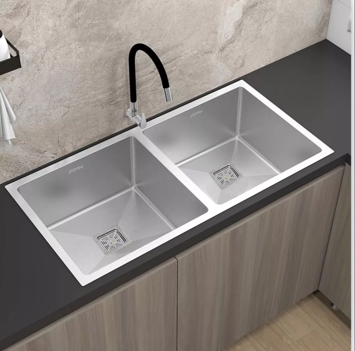 Kitchen Sink in RK MARBLES near Paradise Palace Nihal Singh Wala Stainless Steel -  - Buy Online at R K MARBLES