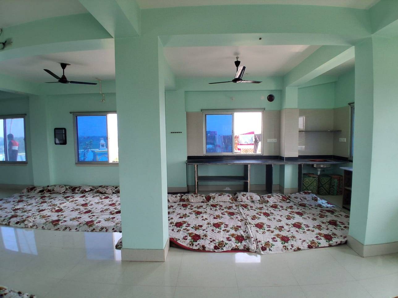 BHAKTA BHAWAN - 20 People Dormetry Room In Mayapur Near Iskcon Temple in NABADWIP