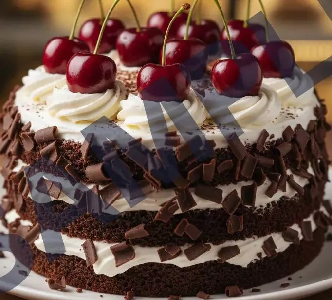 Black Forest Cake in Sanghaur: Rich Chocolate Layers -  - Buy Online at RAJ KUMAR