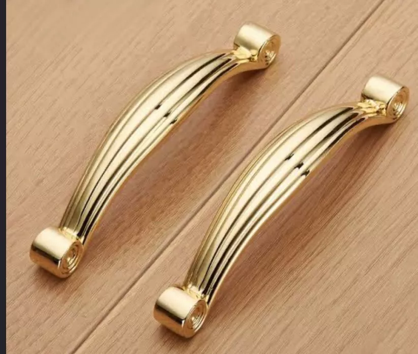 Cabinet Handles Gold-Plated in Bijnor Exquisite Design -  - Buy Online at K H ENTERPRISE
