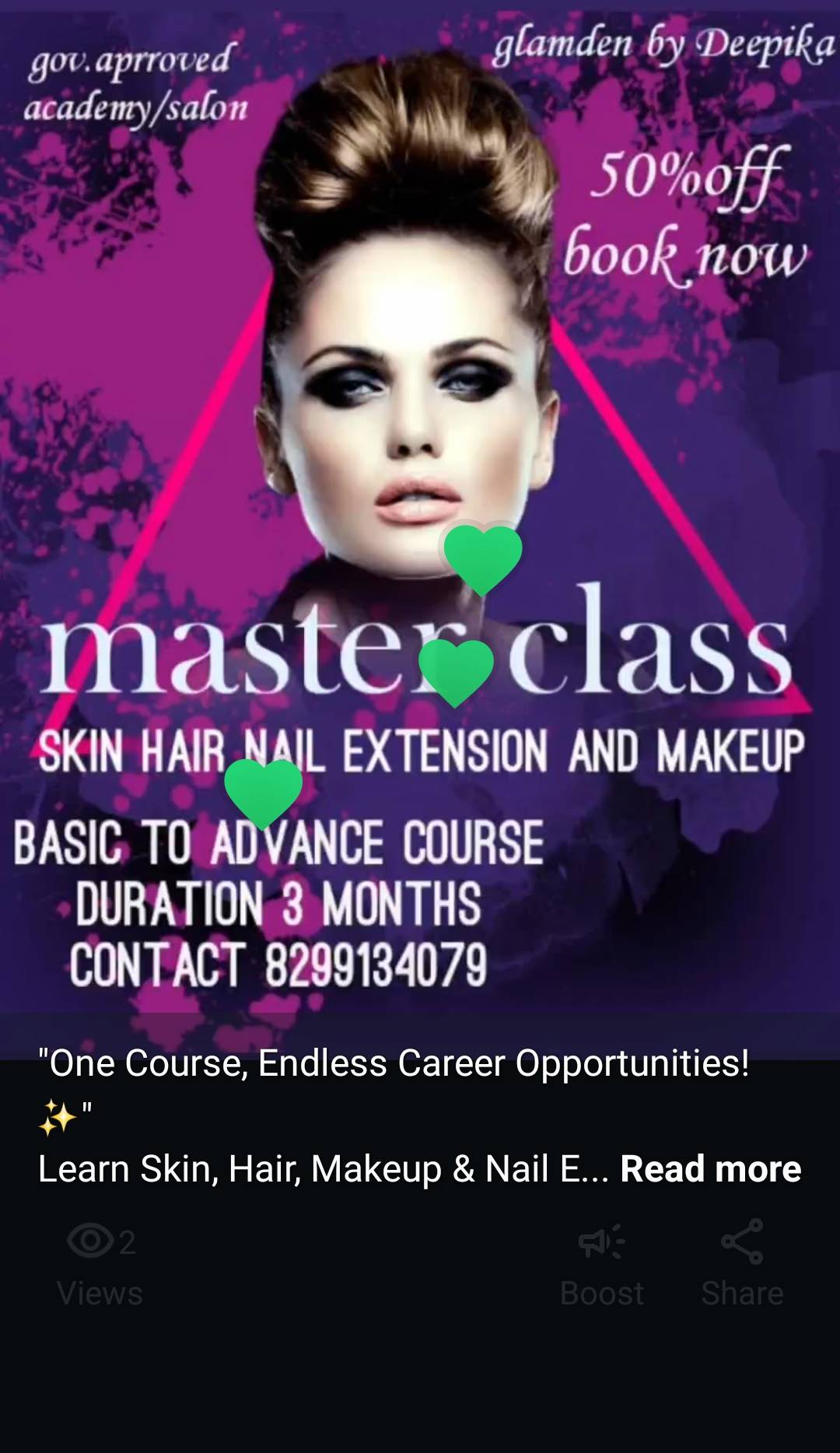 Professional makeup course -  - Buy Online at GLAMDEN