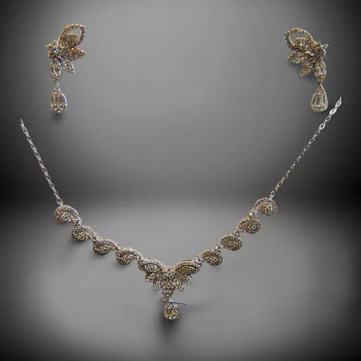 Silver necklace