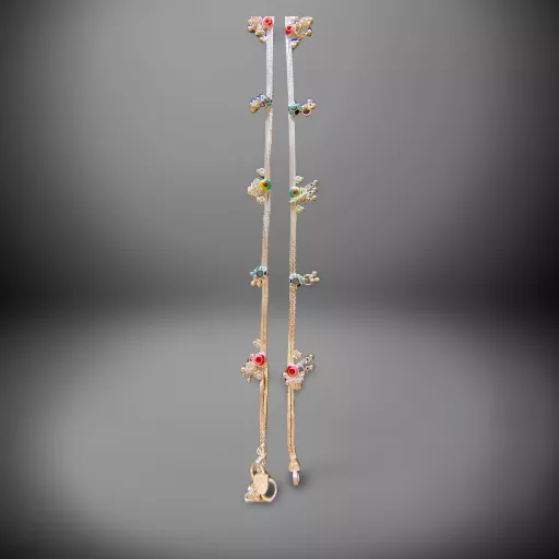 Silver payal - Image 3
