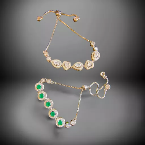 Adjustable ladies bracelet