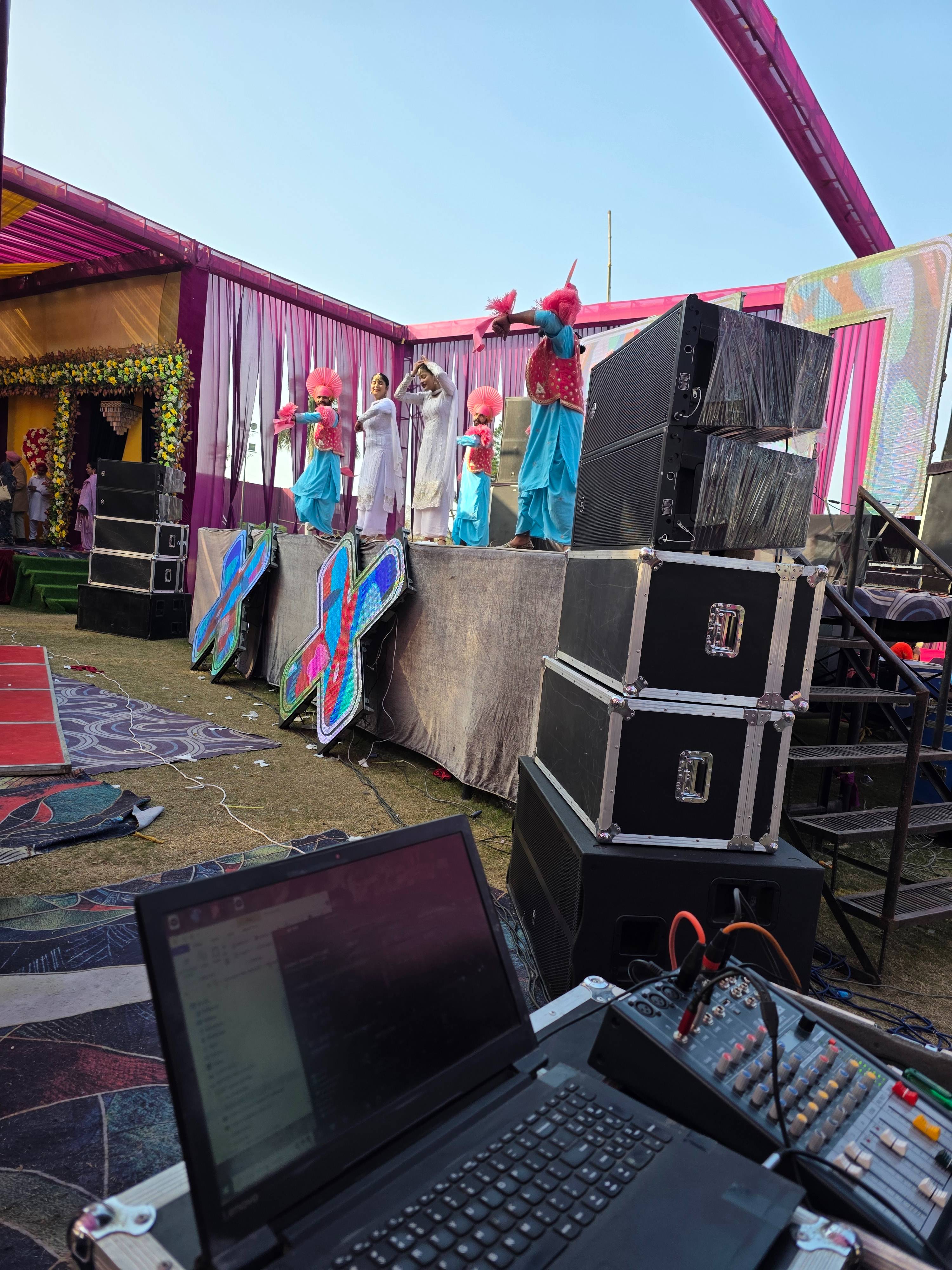 Bhangra Group Dance in Thathachabal - Solo Performances -  - Buy Online at D J H S LIGHT AND SOUND