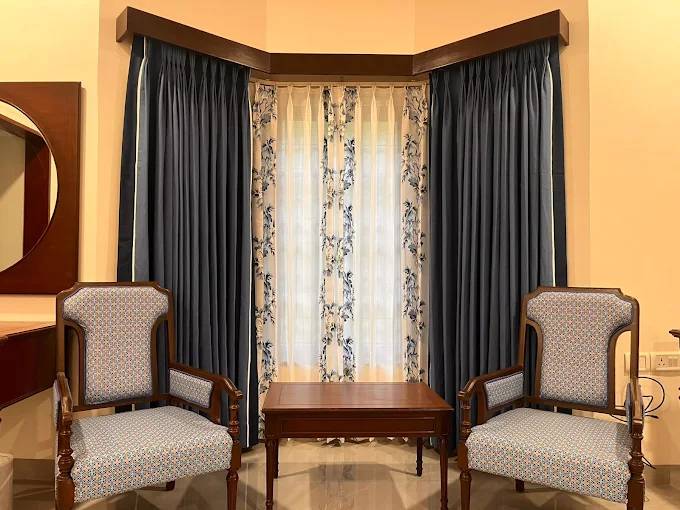 Wooden Armchairs + Coffee Table Set in Gachibowli: Luxurious Comfort -  - Buy Online at BENTEN VESTA